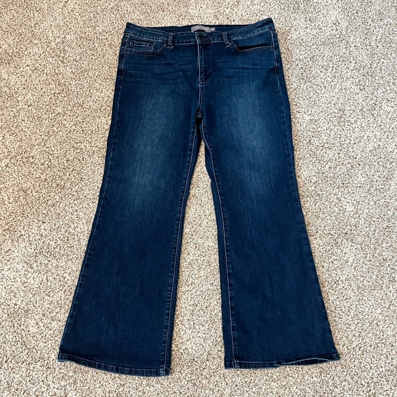 Just USA Denim - Just USA Dark Blue Flare Jeans